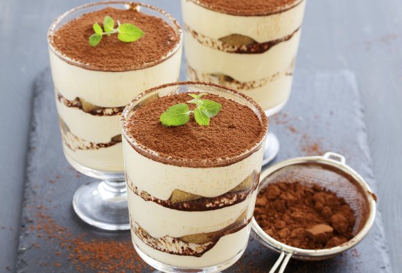 So cremig, so gut: Tiramisu im Glas