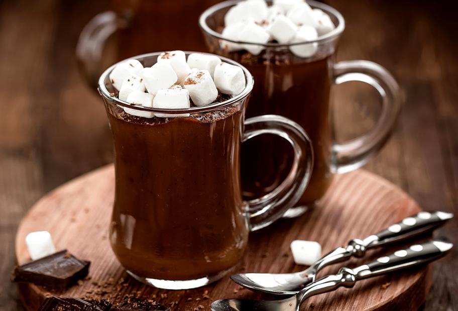 Heiße Schokolade mit Marshmallows für den Thermomix®