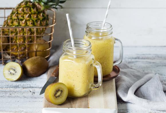 Ananas-Kiwi-Smoothie für den Thermomix®