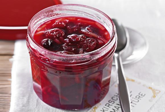 Kirsch-Mandel-Konfitüre für den Thermomix®