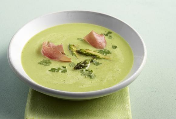 Grüne Spargelsuppe für den Thermomix®