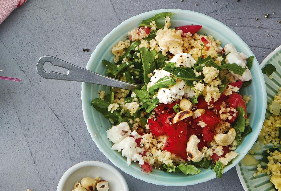 Tomaten Couscous Mit Mozzarella Fur Den Thermomix