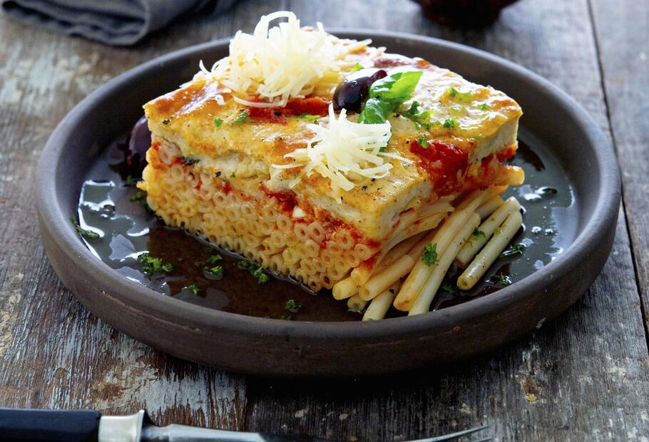 Griechischer Nudelauflauf Pastitsio für den Thermomix®