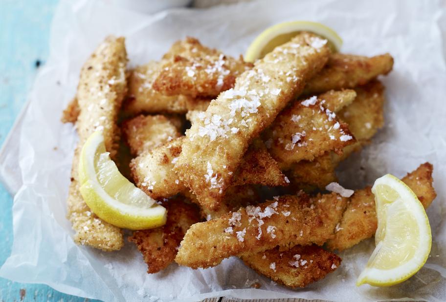 Knusprige Fischstäbchen mit selbstgemachter Remoulade für den Thermomix®