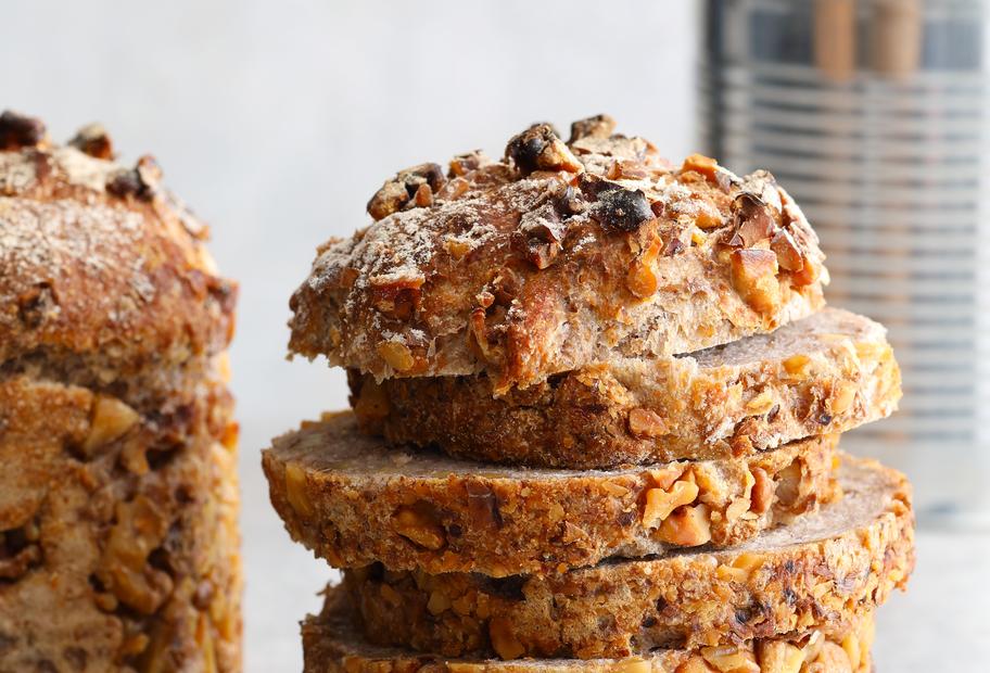 Saftiges Dosenbrot mit Walnüssen für den Thermomix®