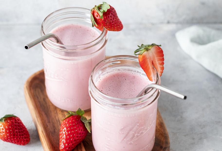 Erdbeermilch mit dem Thermomix® | ZAUBERTOPF