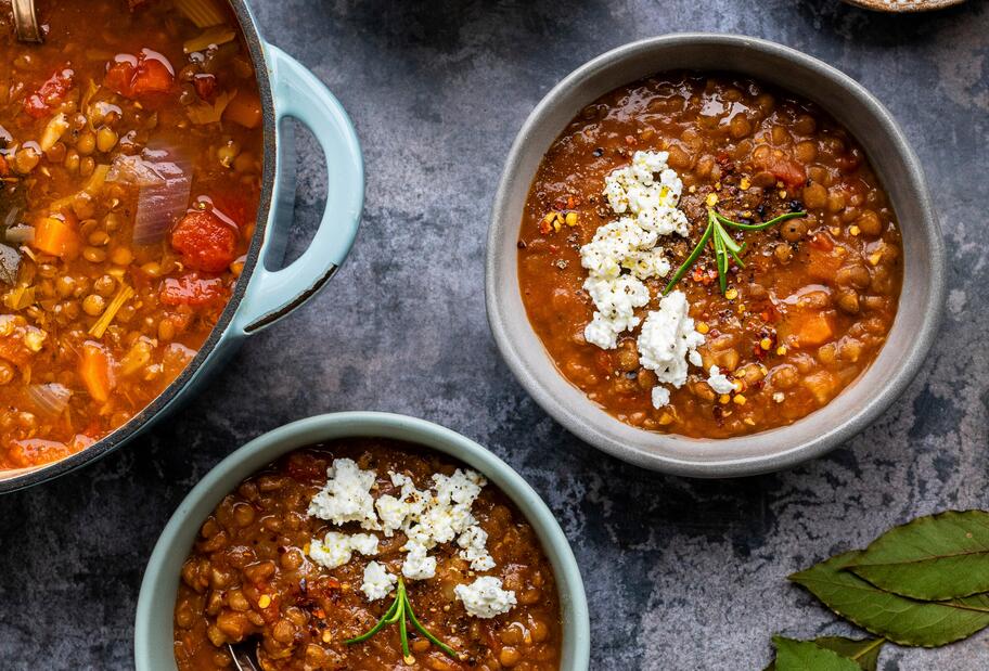 Griechische Linsensuppe für den Thermomix® Griechische Linsensuppe für den Thermomix®