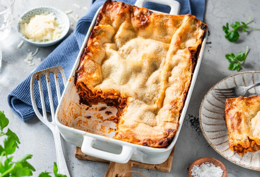 Lasagne mit Pilz-Hack für den Thermomix® Lasagne mit Pilz-Hack für den Thermomix®