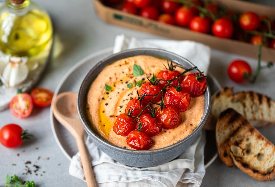 Cremiger Roasted-Tomato-Dip mit dem Thermomix®