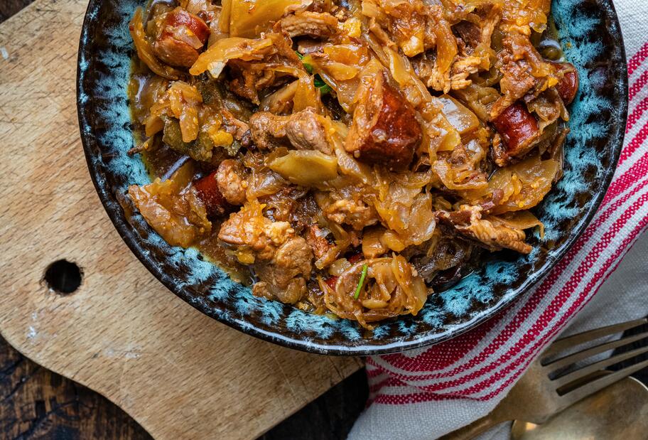 Bigos - polnischer Krauteintopf mit dem Thermomix®