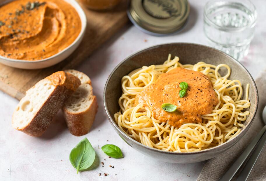 Roasted Dip und Pastasoße 2 in 1 mit Airfryer und Thermomix®