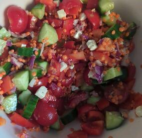 also ich finde den Salat sehr toll.