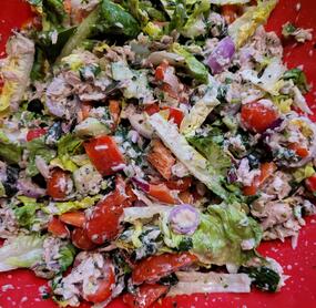 Ein sehr leckerer Salat 