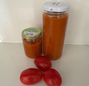 sehr lecker! da ich das Gerwürz „Aglio e Peperoncino“ verwendet habe, hat die Soße eine gewisse Schärfe….