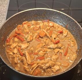 Sehr lecker😋habe noch ein Schuss Sahne dazugegeben👍