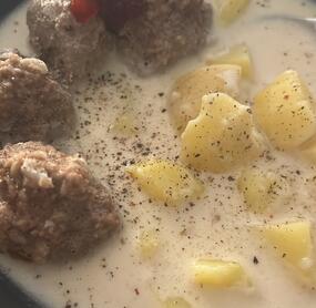 Wir hatten leider die Erbsen vergessen aber ich werde es wieder kochen! 😍