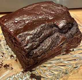 😂😂😂bevor ich ein Foto machen konnte, war der halbe Kuchen weg 😂😂😂 superlecker, sehr saftig, mache ich auf jeden Fall nochmal 🤩🤩
