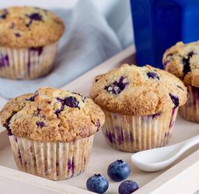 Blaubeer-Muffins mit Buttermilch