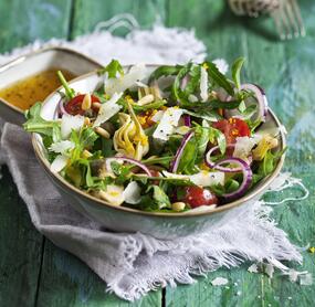 Artischockensalat mit Orangendressing