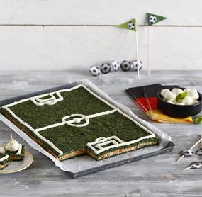 Fußballfeld-Spieße