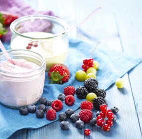 Erdbeer-Ricotta-Creme