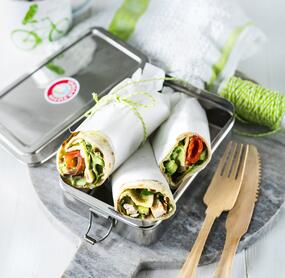 Hähnchenbrust-Wraps