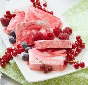 Himbeerparfait