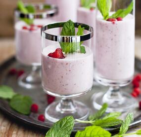 Johannisbeer-Milchshake