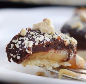 Karamell-Schokoladen-Tarte