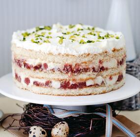 Kleine Eierlikörtorte