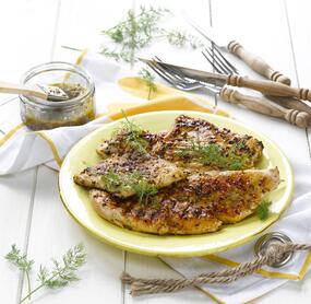 Putenbrustfilet mit Honigmarinade