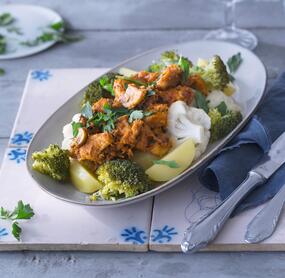 Ragout mit gemischtem Gemüse