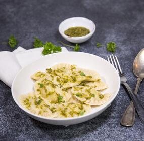 Ravioli mit Rohkostfüllung