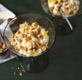 Ricotta-Honig-Dessert