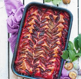 Saftiger Zwetschgenkuchen