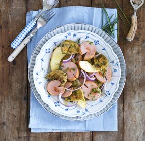 Serviettenknödelsalat