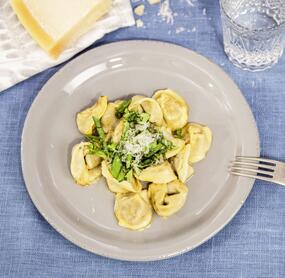 Tortellini mit Auberginenfüllung
