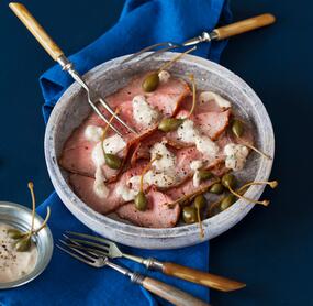 Vitello tonnato mit Roastbeef