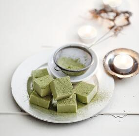 Grüne Schokolade