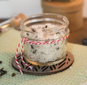 Vanille-Nelken-Badesalz