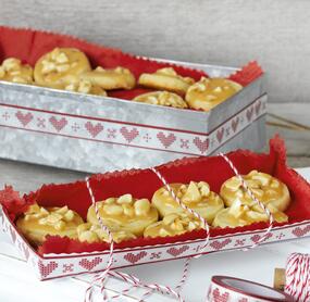 Cashew-Karamell-Plätzchen