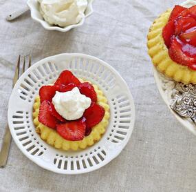 Himmlische Erdbeertörtchen