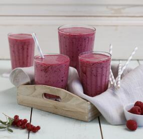 Joghurt-Beeren-Smoothie