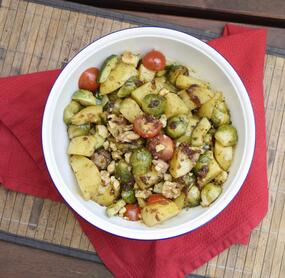 Rosenkohl-Kartoffelsalat