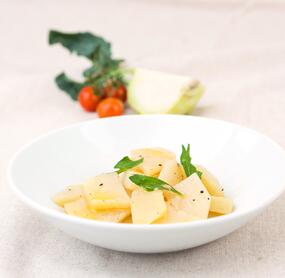 Gedünsteter Kohlrabi