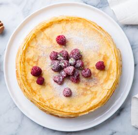 Klassische Pfannkuchen