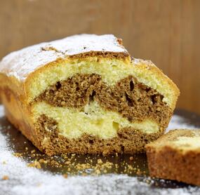 Marmorkuchen mit Eierlikör