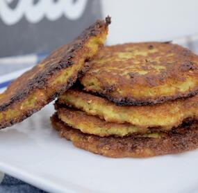 Kartoffelpuffer mit Steckrüben