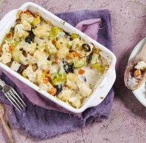 Gnocchi-Auflauf mit Frühlingsgemüse