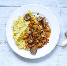 Vegetarische Pilz-Bolognese